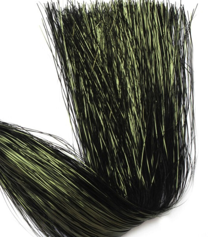 Flashabou Avocado fly tying flash material.