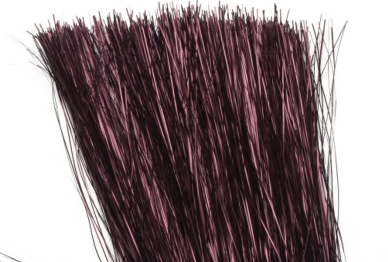 Best flash material for fly tying in a wine color.