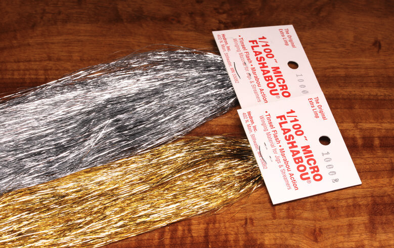 Flashabou Micro Is A Thin Material That Adds More Movement To Your Streamers And Works Great For Smaller Flies