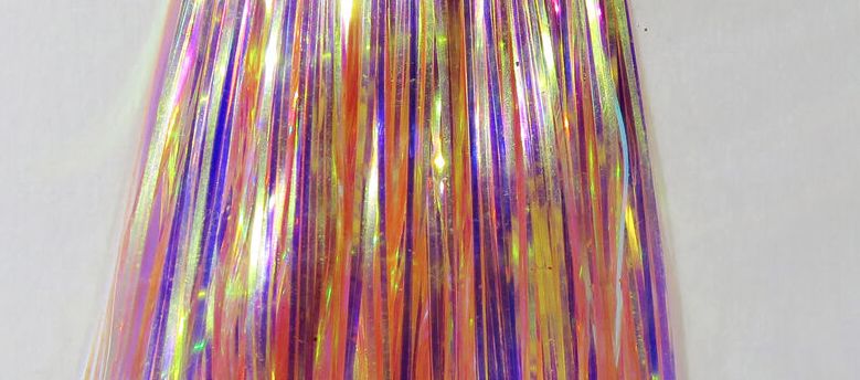 Flashabou Mirage Has A Mirror Like Reflection That Adds Great Color To Your Freshwater Flies And Saltwater Flies