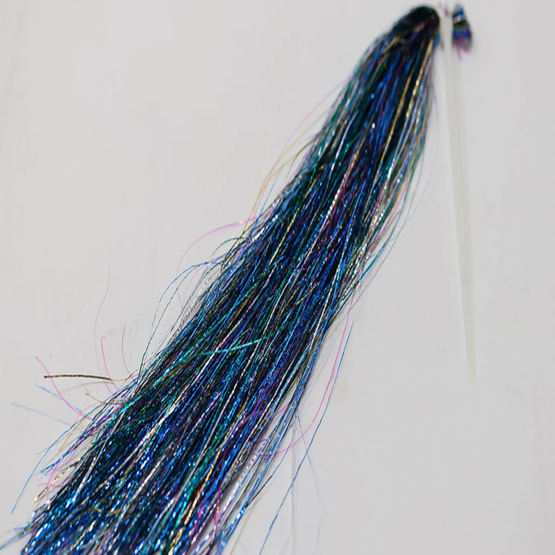 Gliss’N Glow Rainbow corrugated flash fly tying material for attractor streamers and salmon tube flies
