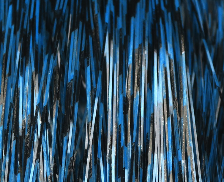 Grizzly Barred Magnum Flashabou Adds A Great Mottled Look To Your Freshwater Flies And Saltwater Flies