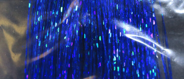 Holographic Flashabou Adds A Bright Flash Of Color To Your Freshwater Flies And Saltwater Flies