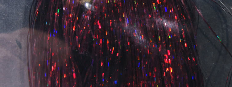 Holographic Flashabou Adds A Bright Flash Of Color To Your Freshwater Flies And Saltwater Flies