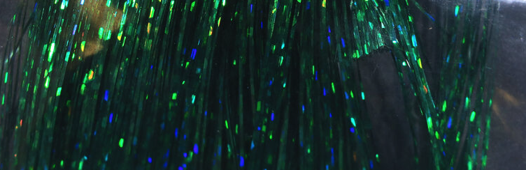 Holographic Flashabou Adds A Bright Flash Of Color To Your Freshwater Flies And Saltwater Flies