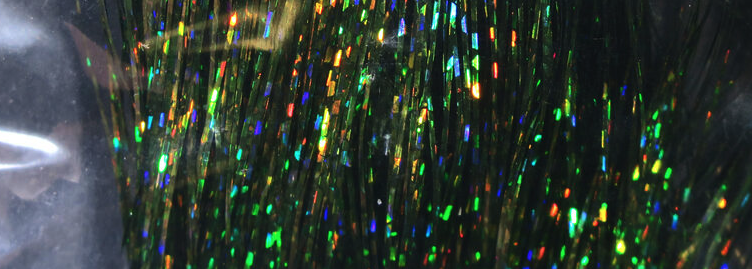 Holographic Flashabou Adds A Bright Flash Of Color To Your Freshwater Flies And Saltwater Flies
