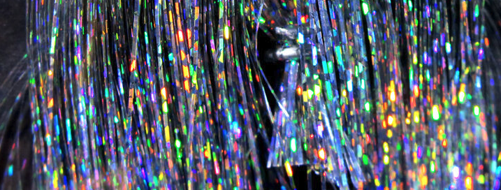 Holographic Flashabou Adds A Bright Flash Of Color To Your Freshwater Flies And Saltwater Flies