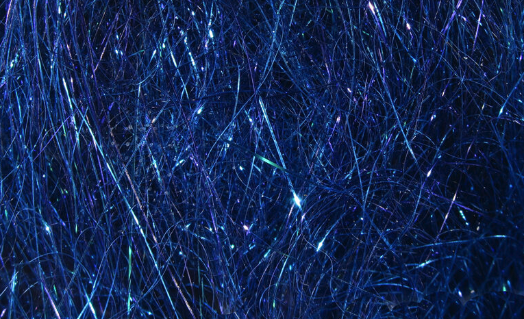 Hareline Ice Wing Fiber Blue Purple Back