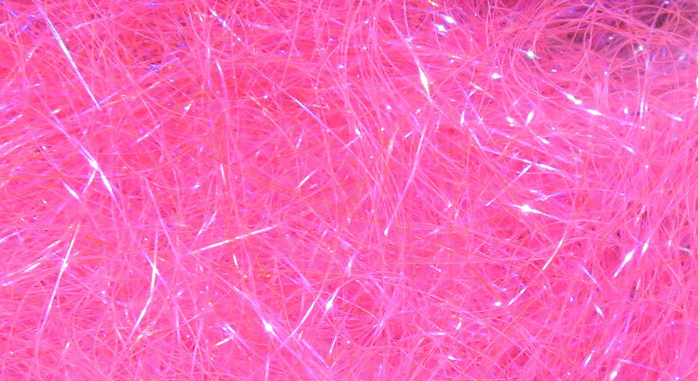 Hareline Ice Wing Fiber Fl Hot Pink