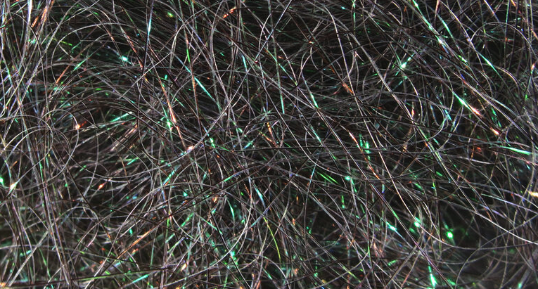 Hareline Ice Wing Fiber Grey Minnow