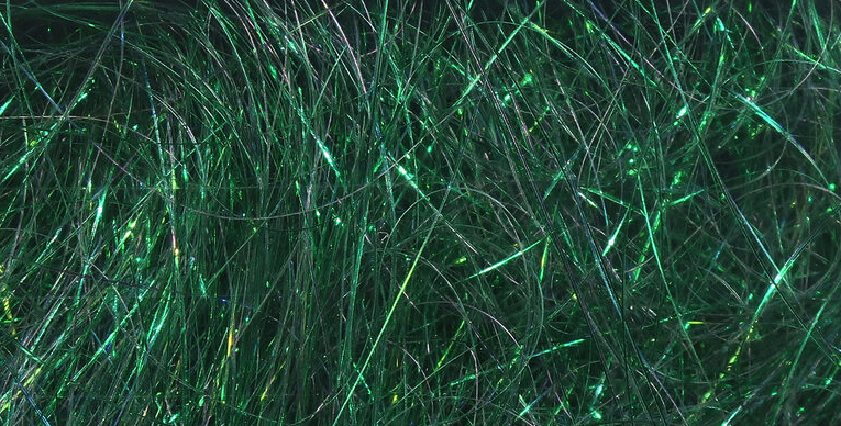 Hareline Ice Wing Fiber Peacock Green