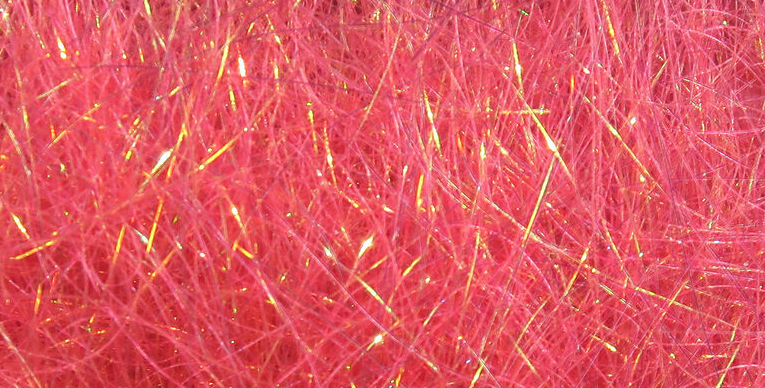 Hareline Ice Wing Fiber Pink Pearl
