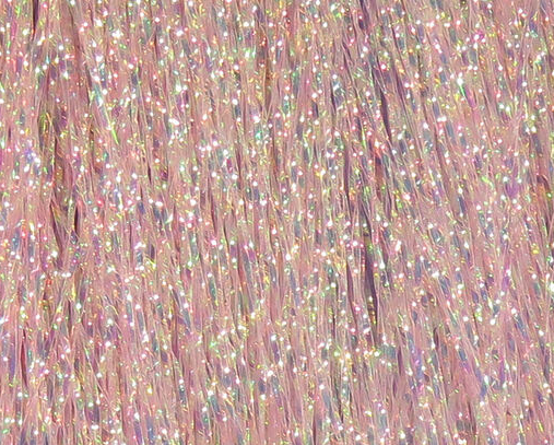 Fl Shrimp Pink flash material for saltwater shrimp flies