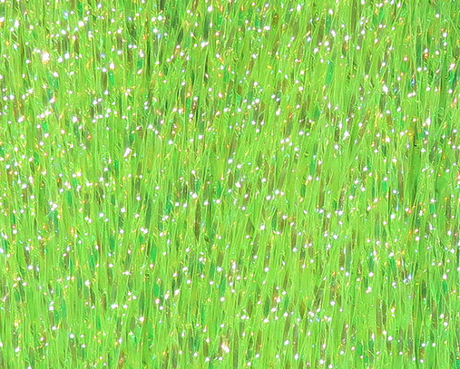 Krystal Flash twisted strands shining under fly light