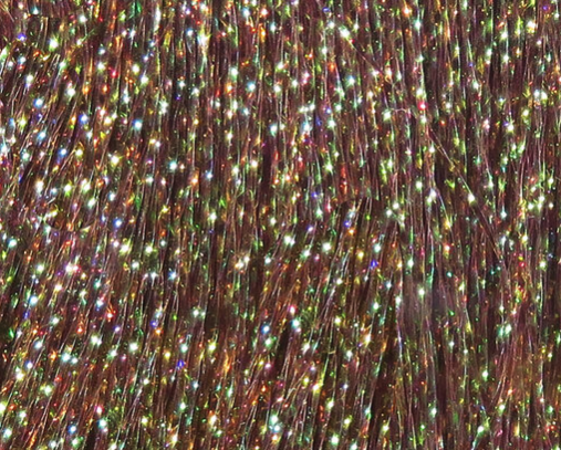 Krystal Flash used as lateral line accent in baitfish fly