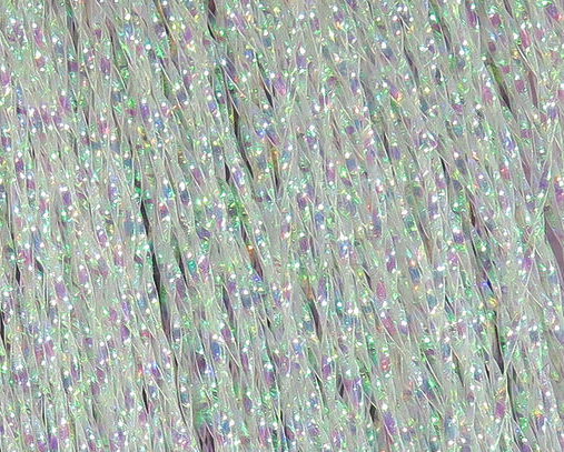Pearl Krystal Flash accent fibers for trout dry flies