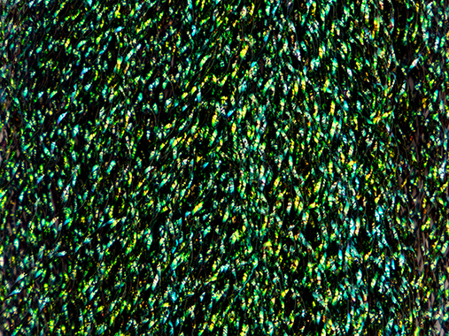 Krystal Flash fibers for panfish and bass fly patterns