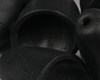 Black style of the  Flymen Fishing Surface Seducer Double Barrel Popper Bodies
