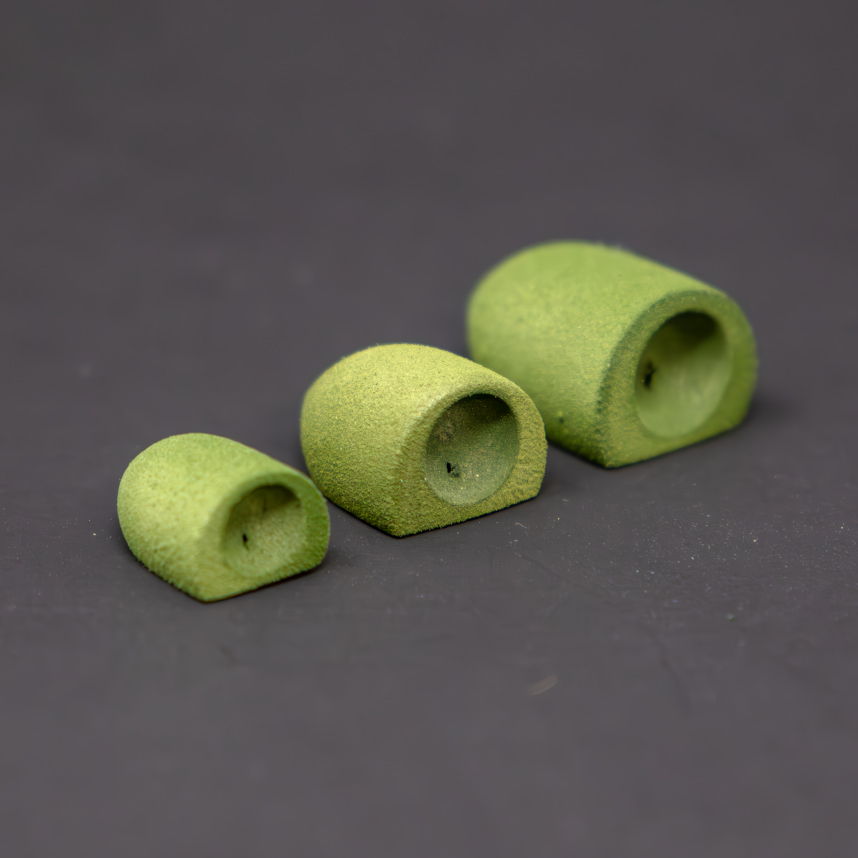 Rainy's foam popper heads, ideal for tying bass popper flies.