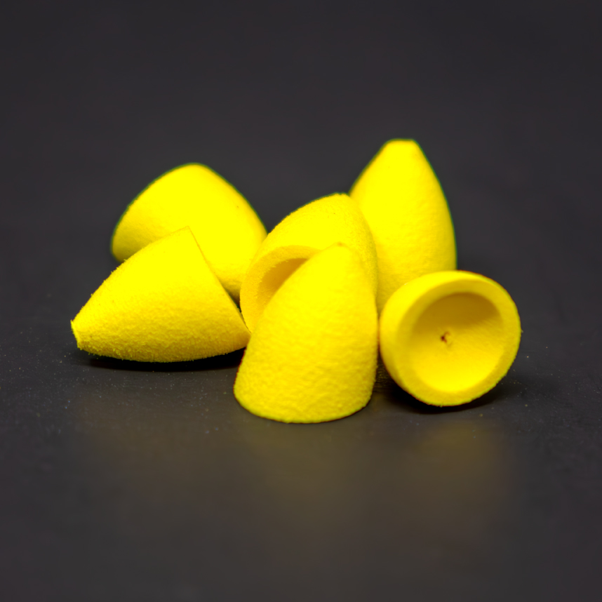 Easy-to-use Rainy's Pee Wee Popper Heads for versatile fly tying.