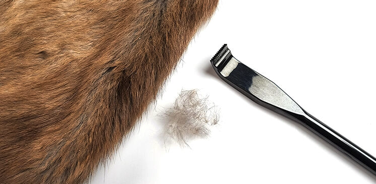 Hareline American Muskrat Fur Piece