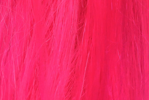 Hareline Polar Goat Hair Hot Pink