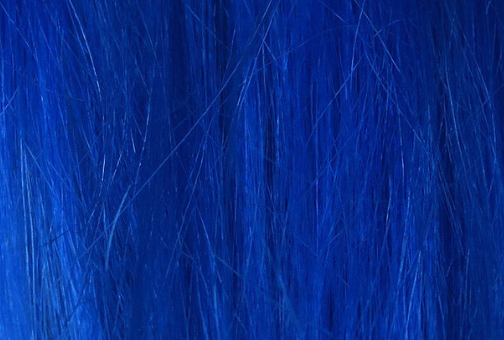 Hareline Polar Goat Hair Steelie Blue