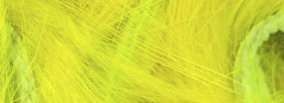 Hareline Rabbit Strips Micro Yellow