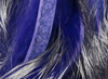 Hareline Shimmer Rabbit Strips Purple With Silver Shimmer
