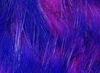 Hareline Rabbit Two Tone Crosscut Strips Purple Fl Fuchsia