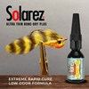 Achieve flawless finishes on your flies with the easy-to-apply Solarez Bone Dry Plus