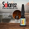 Solarez Bone Dry Plus: No alcohol wipe needed for a smooth finish on small flies.