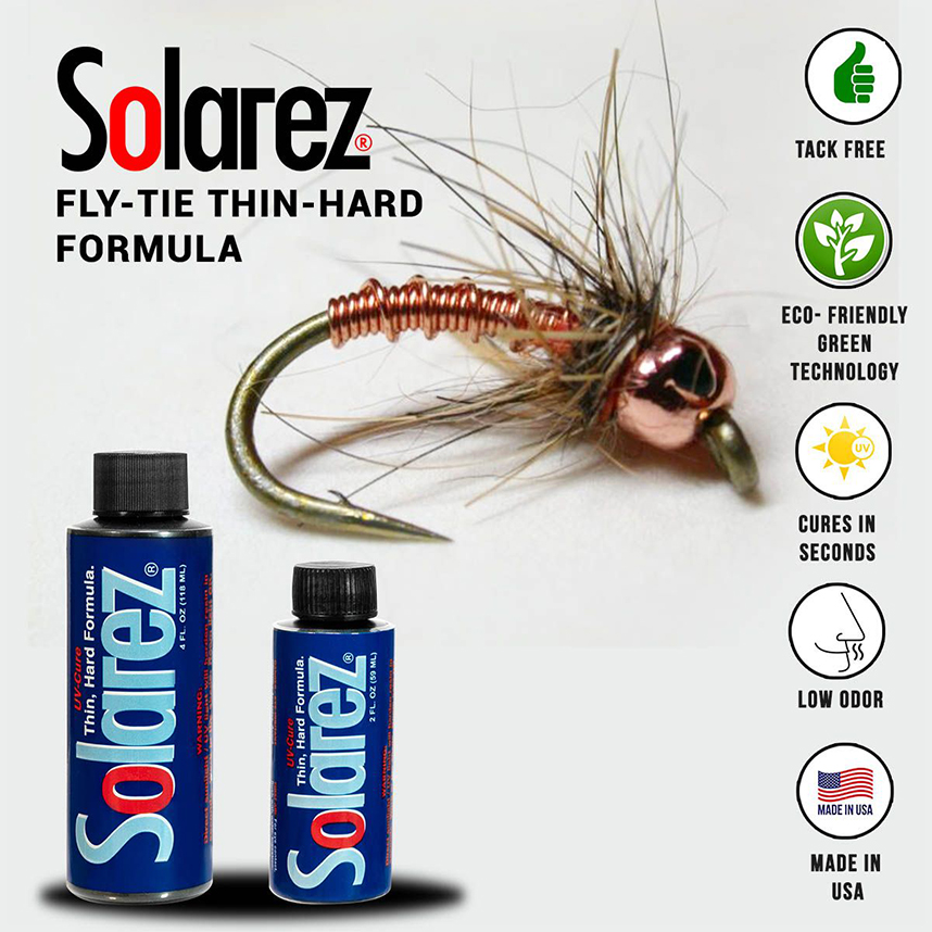 Achieve a thin, durable clear coat with Solarez Thin-Hard UV Resin available to order online