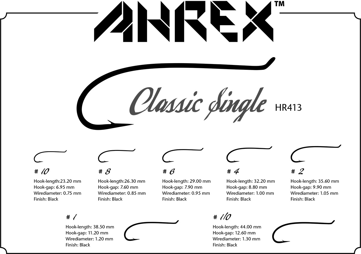 Shop Ahrex fly tying hooks online.