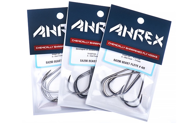 Order Ahrex SA290 Popovics Beast Fleye Hooks for the best musky fly tying hooks.
