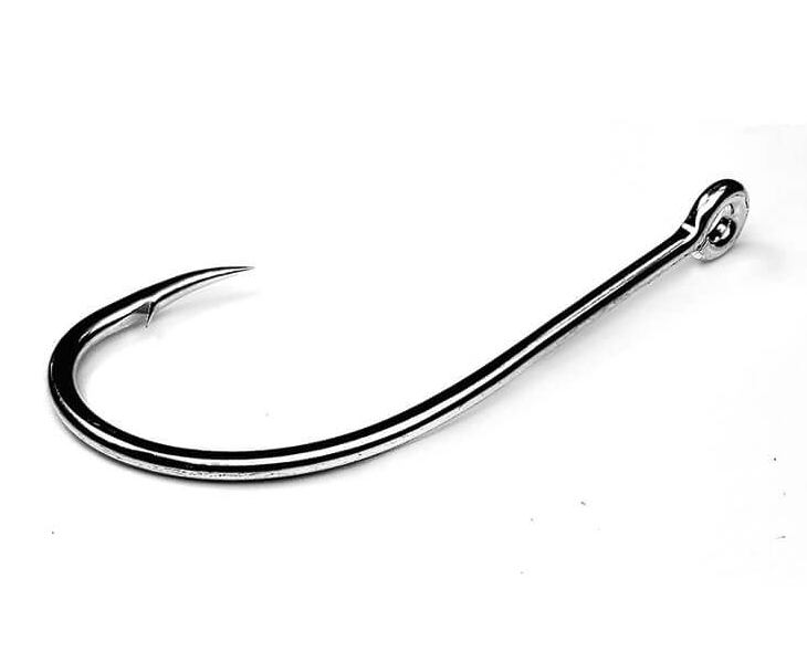 Top angle of Gamakatsu SL12S Hook.