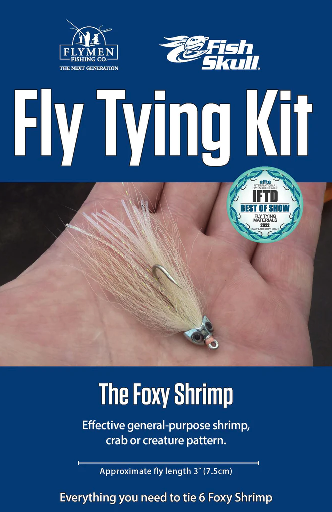 Flymen Fishing Foxy Shrimp Fly Pattern Kit For Sale Online