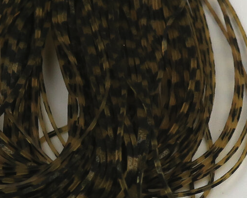 Resilient silicone material in Micro Silicone Legs for fly tying, resists breakdown.