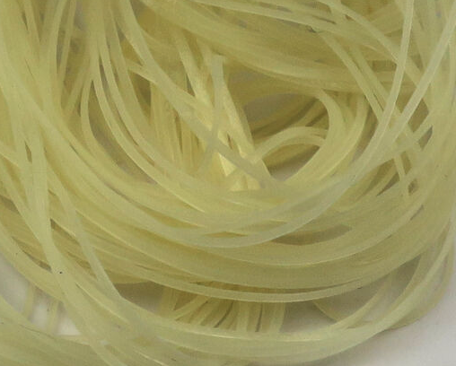 Enhanced motion Micro Silicone Legs for small bass and panfish fly patterns.