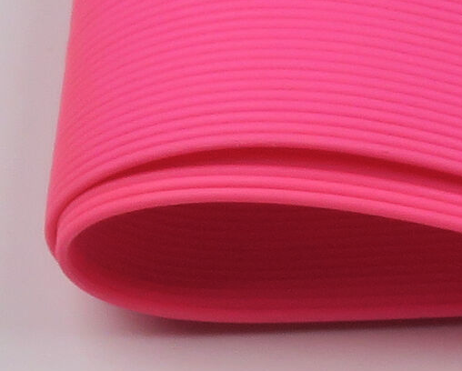 Round Rubber Legs Medium Pink