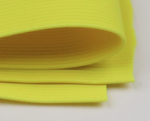 Round Rubber Legs Medium Yellow