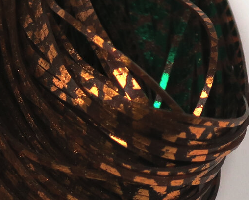 Reflective barred silicone Micro Fusion Foil Legs by Senyo for enhanced fly attractiveness.