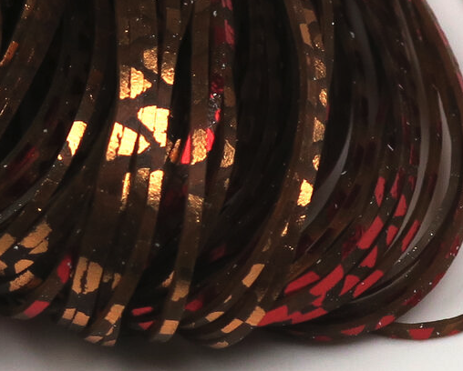 Senyo's Micro Fusion Foil Legs designed to mimic natural fish lure iridescence in fly tying.