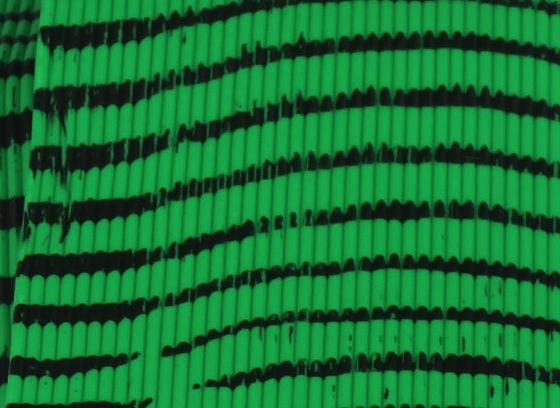 Hareline Tarantu-Leggs Green Chartreuse Black Barred