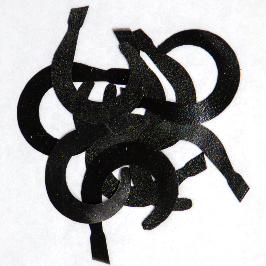 Silicone Wapsi Fly Tails available in multiple colors for dynamic fly tying.