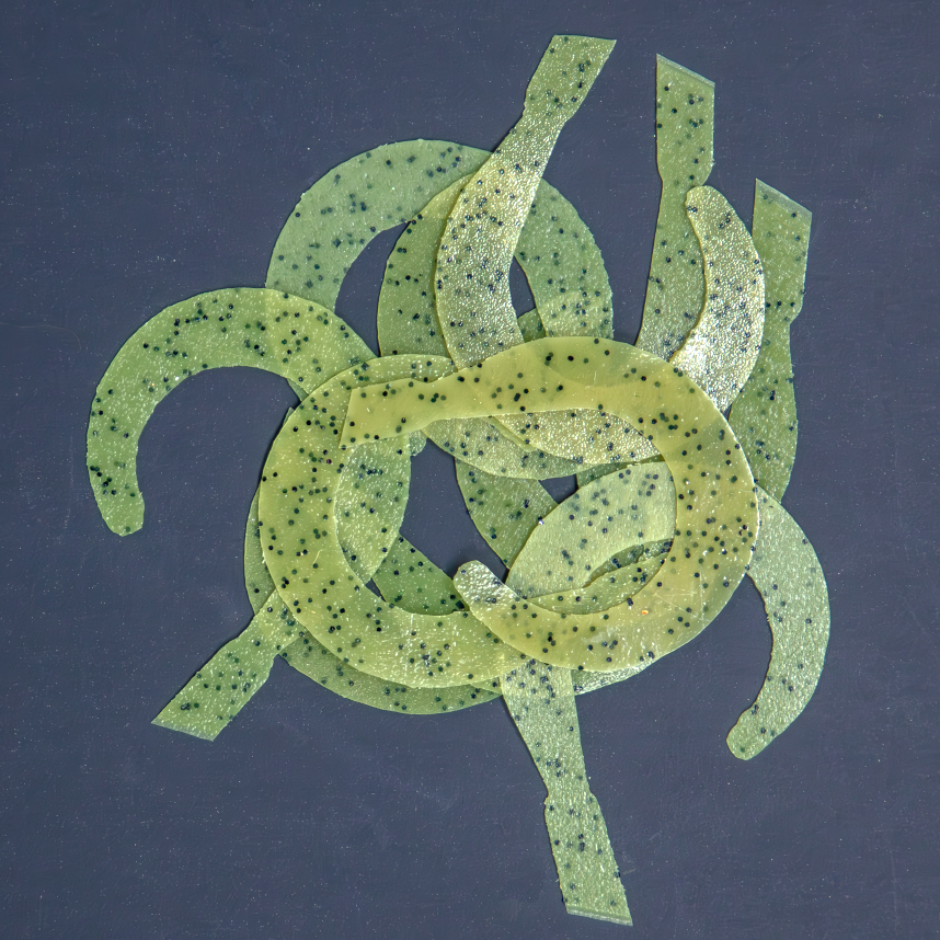 Wapsi silicone Fly Tails for creating high-action bass flies.