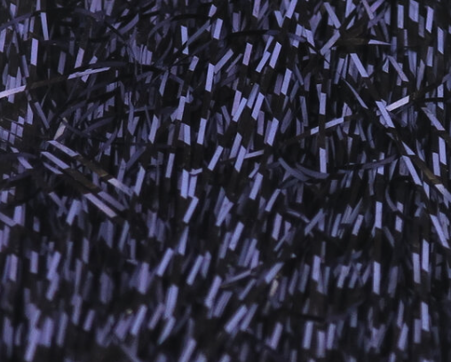 Micro Barred Voodoo Fibers Black Barred Purple