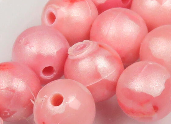 Hareline Super Eggs For Alaska Salmon & Steelhead Glitter Eyed Pink