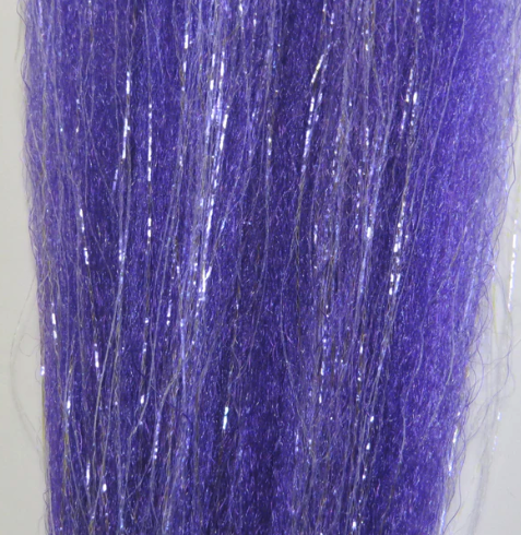 Fishient Deadly Dazzle fly tying material in dark purple color
