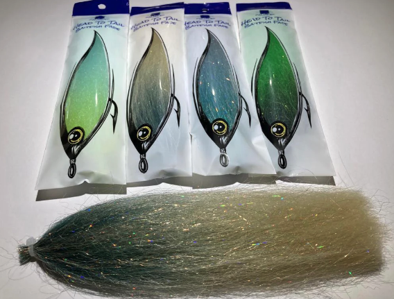 The perfect fly tying material to use when tying baitfish for saltwater and freshwater fly fishing trips